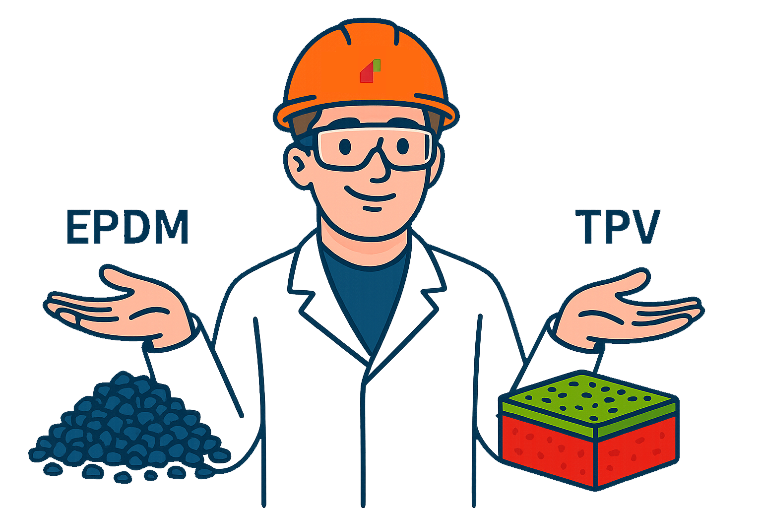 Что такое TPV и EPDM