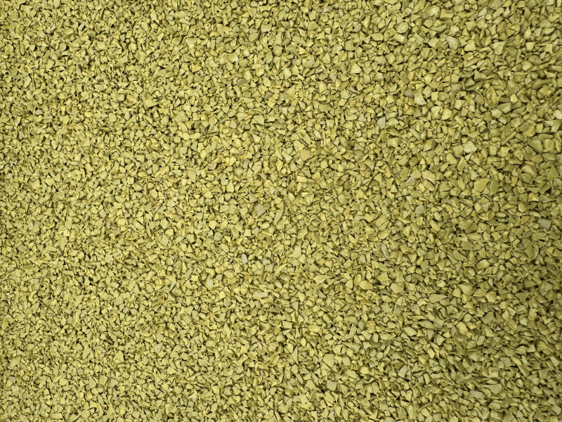 EPDM-крошка цвет зелёно-бежевый 30-1000