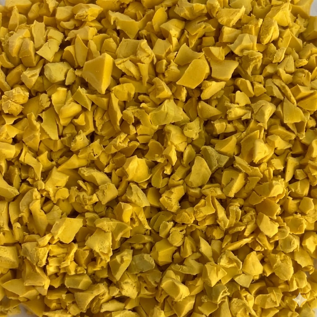 TPV крошка светло-желтый RAL 1023